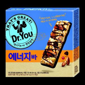 닥터유 에너지바 40g X 12개 (4P X 3곽 구성)