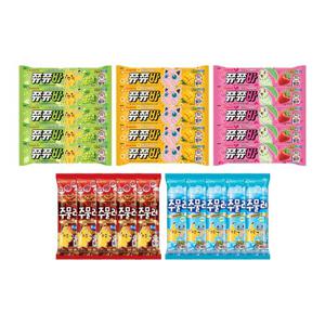 포켓몬 에디션 아이스크림 5종 25개세트(콜라5+소다5+샤인머스캣5+망고5+딸기5)