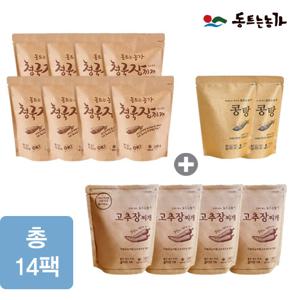 [동트는농가] 청국장찌개 8팩+고추장찌개 4팩+콩탕 2팩