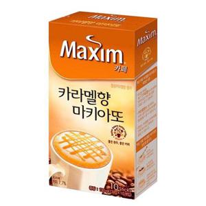 갤러리아_맥심 카페 카푸치노 카라멜마끼아또 10T