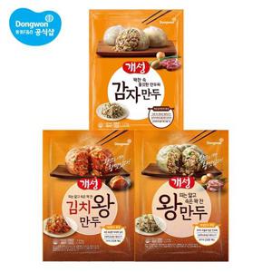[동원]개성왕만두1.2kg x 2봉/김치왕만두/감자만두