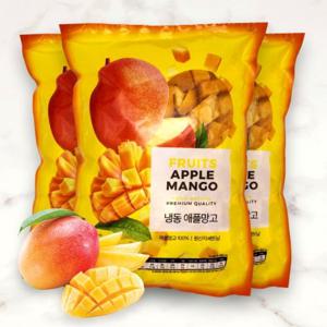 월드홀마켓 냉동 과일 애플망고 1kgx3봉