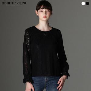 보니알렉스(BONNIE ALEX) 프리티 레이스 블라우스 (택가격:69000원)