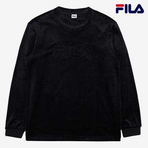 [FILA] 플리스 리니어 남성 상의 FI4RLC6401M_BLK