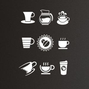 pc113-커피심플아이콘_그래픽스티커