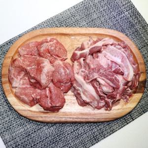 [더바른푸드] 국내산 김해 뒷고기 (냉장) 돼지고기 특수부위 모듬 2kg