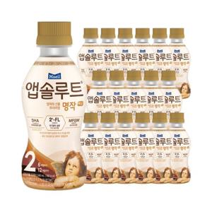 리뉴얼 앱솔루트 명작 액상 2FL 분유 2단계(6~12개월) 240ml 24개