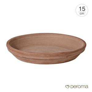 [데로마 Deroma] 테라코타 이태리토분 화분받침대 소토바소 라운드(15cm)