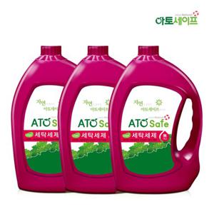아토세이프 액체 세탁 세제 대용량 3.1L 3개