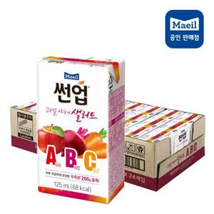 [매일유업]썬업 과일야채샐러드 ABC 125mlX24팩