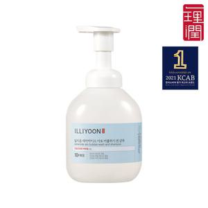 일리윤 세라마이드 아토 버블 워시 앤 샴푸 400ml