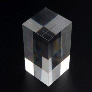 아크릴 사각 문진 큐브 스틱 10cm 직육면체 사각형 아크릴 블럭 벽돌 투명