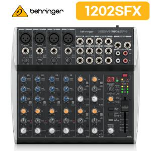 베링거 믹서 1202SFX 아날로그 믹서 오디오 인터페이스 이펙트내장