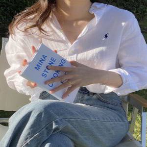 폴로랄프로렌 여성 클래식핏 옥스포드 버튼다운 긴팔셔츠