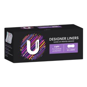 유바이코텍스 디자인 시리즈 라이너 30패드 / U by Kotex Designer Series Liners