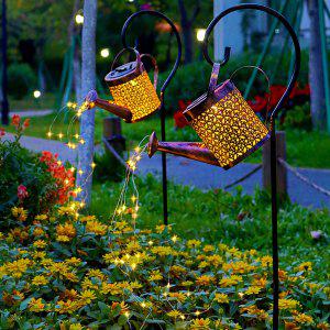 태양광 정원등 LED 태양열 야외 장식등 화단 잔디 전원주택 인테리어 정원 꾸미기 물조리개 주전자 조명등