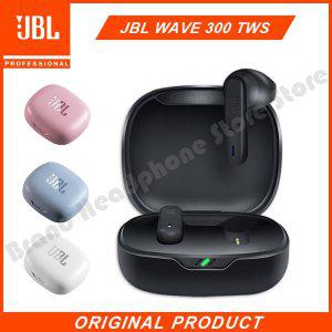 오리지널 JBL Wave 300TWS 진정한 무선 블루투스 헤드폰, 스테레오 음악 게임 스포츠 이어버드 마이크가 있