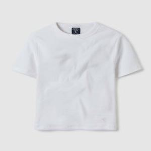 [후아유 (패플)] [후아유]Ribbed Short Sleeve T-shirt / WHRAE2329F