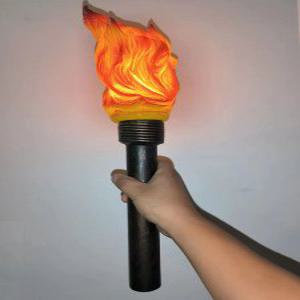 조명 성화봉 LED조명 램프 행사용 소품 불빛 영화 응원 가짜모형 횃불 모닥불