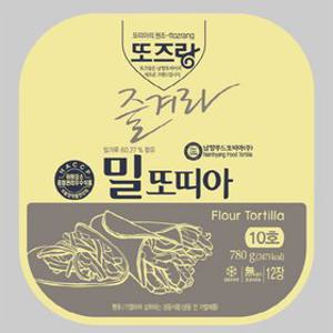 남향 밀 또띠아 10호 780g (약24cm/12장) /밀또띠아