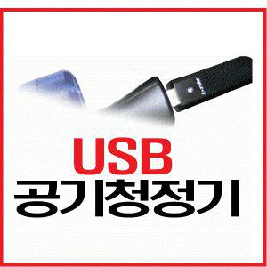 이오니스 USB휴대용공기청정기/음이온발생기 오존제로