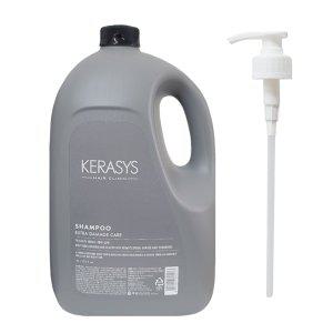 케라시스 엑스트라 데미지케어 대용량 샴푸 4000ml 펌프증정 리필용