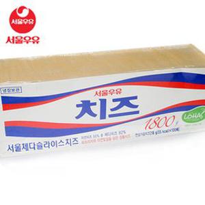 서울우유 체다슬라이스 치즈 1800g(100매)/모짜렐라