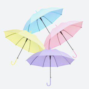 파스텔 무지 컬러 우산 초등 학교 학생 고학년 우산