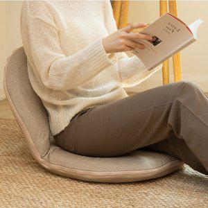 푹신한 접이식 좌식 쿠션 의자 등받이 엉덩이 방석 낮은 소파 독서 공부용