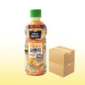 [코카콜라] 미닛메이드 에센셜 오렌지 350ml 48패트/과즙 음료수 (10515039)