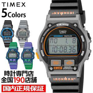 TIMEX 타이멕스 IRONMAN 8 LAP 아이언맨 8랩 복각 디자인 TW5M54 남성용 손목시계 디지털 전지식