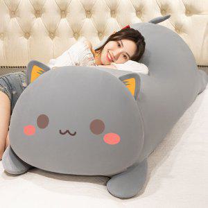 큰 고양이 인형 수면베개 침대 쇼파 대형 애착 쿠션