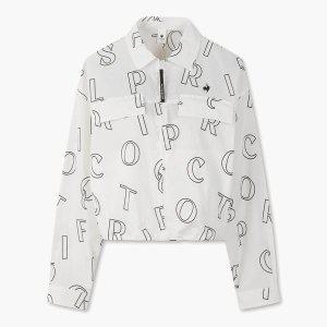 [갤러리아]  르꼬끄 여성 에어리텐션 경량우븐 셔츠 자켓 QP222OJK42 OFF WHITE