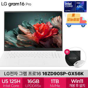 LG그램 프로 16ZD90SP-GX56K (램16GB/NVMe 1TB/Win11) 울트라5 신학기 대학생 노트북 (A)