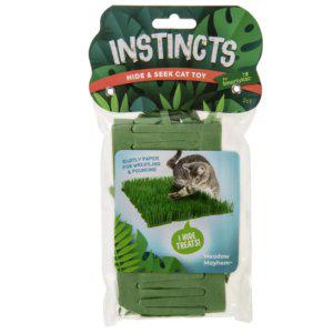 스마트캣 Instincts 고양이 잔디 장난감 hide seek 숨바꼭질 사냥 놀이 노즈워크 초록 풀 매트 2개