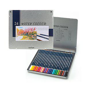 문화 넥스프로 수채 색연필 24색