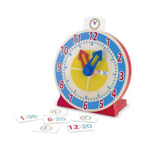 Melissa & Doug - Turn & Tell Clock,멜리사앤더그 말하며 배우는 시계(AB-MD4284),주방놀이