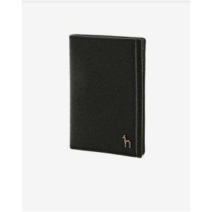 [갤러리아][헤지스ACC] HJHO2F336BK [PIQUE] 블랙 가죽 퍼피로고 라인 카드지갑