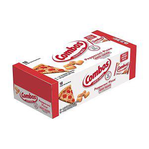 콤보스 Combos 페퍼로니 피자 크래커 18 개 (쿠키&크래커 - 스낵 사이즈)