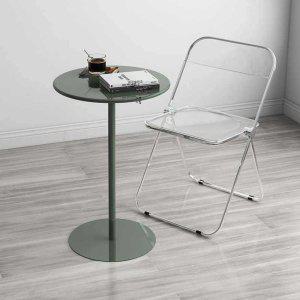 철제 미니 원형 테이블 거실 카페 인테리어 소품 장식