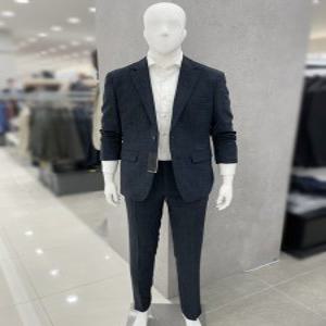 [트루젠 (패플)] [트루젠]남성 베이직핏 시원한 여름  라이크 캐주얼 정장 셋업세트 기본 네이비 정장 양복