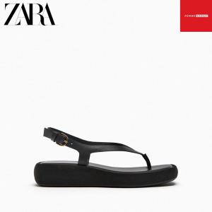 ZARA 자라 샌들 플랫폼 레더 쪼리샌들 23년 여름 신상 신발