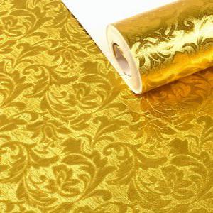 페르시아 플라워 패턴 골드 벽지 금박 럭셔리 금벽지 도배 포인트 홈데코 장식 9.5M