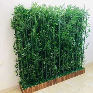 인조대나무 울타리 인테리어 장식 파티션 야외 식물벽