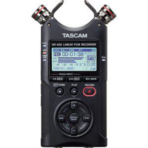 타스캠 TASCAM DR-40X 녹음기 마이크 보이스레코더 ASMR