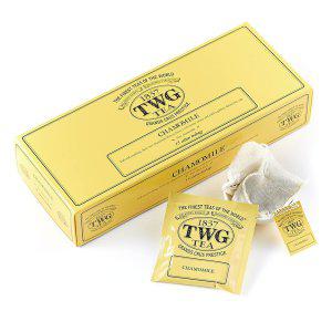 TWG Tea Chamomile Tea 티더블유지 티 카모마일 티백 15개