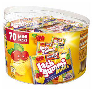 nimm2 Minis Lach Gummi 독일 님투 미니 라흐 비타민 구미 젤리 개별포장 70봉지 1통