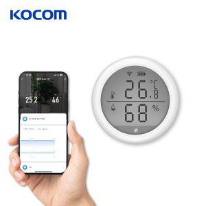 코콤 KDY-WSD400B 스마트 온습도계 온습도센서 디지털 온도계 습도계 IoT 와이파이
