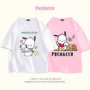 pachacco 포차코 반팔티셔츠 순수코튼 면티셔츠 아동의류 상의 맨투맨 반소매티 캐릭터