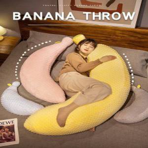 바나나인형 딥슬립 안고자는 대형 바나나 베개 침대쿠션